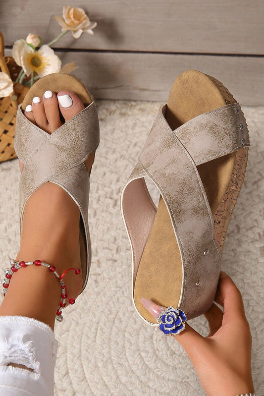 Crisscross Sandals