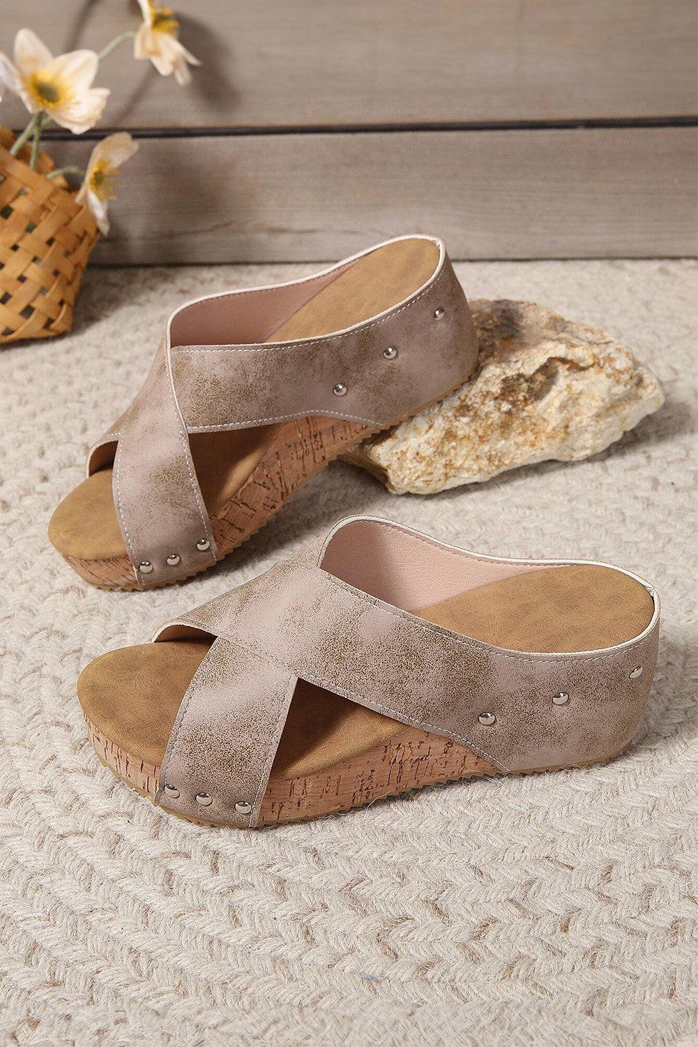 Crisscross Sandals