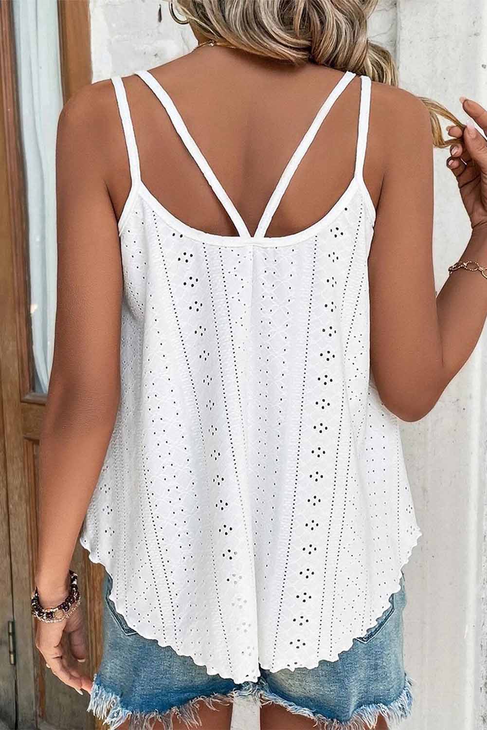 Eyelet Scoop Tanks