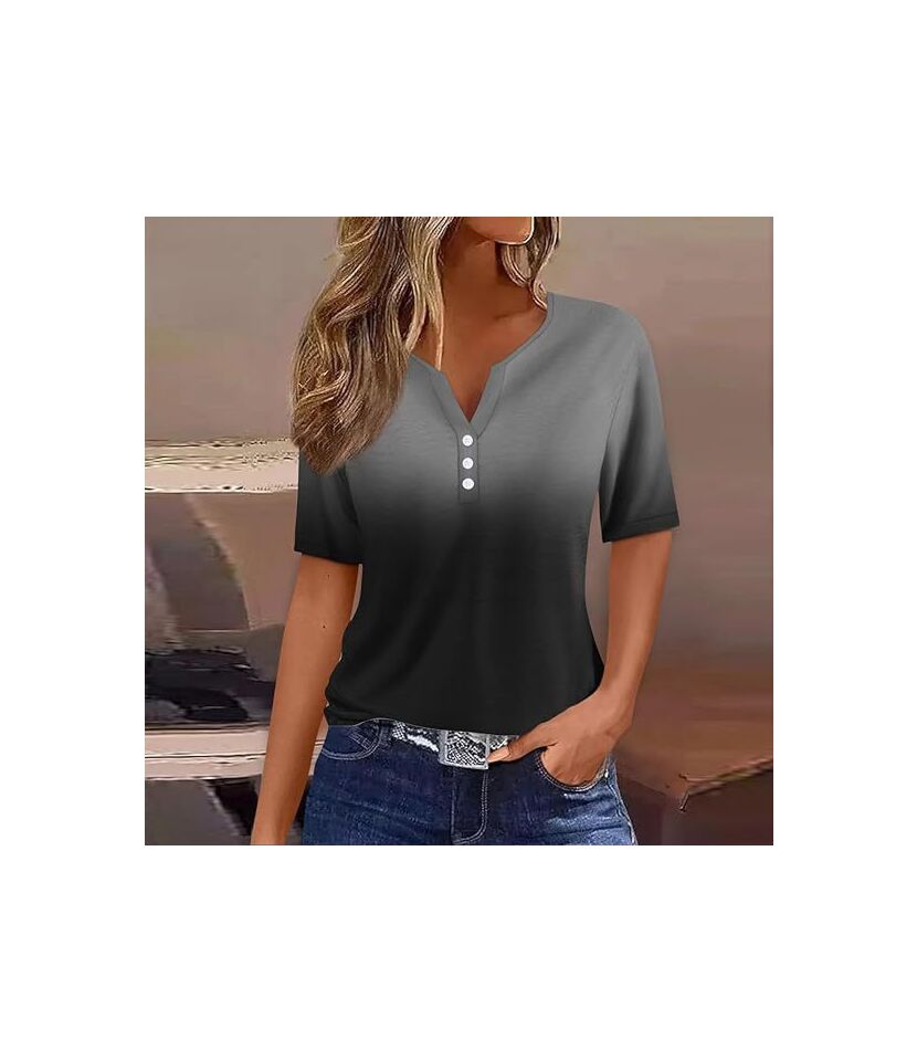 3 Button Tee