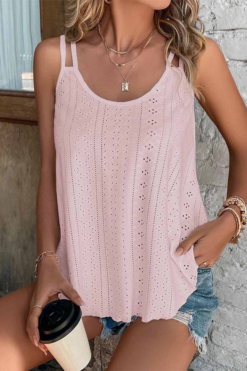 Eyelet Scoop Tanks