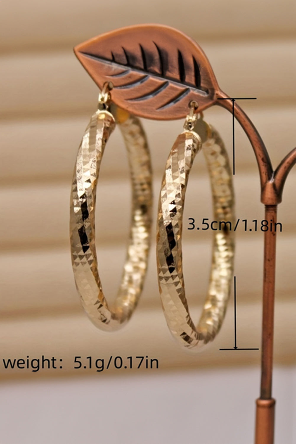 Diamond Cut Hoops