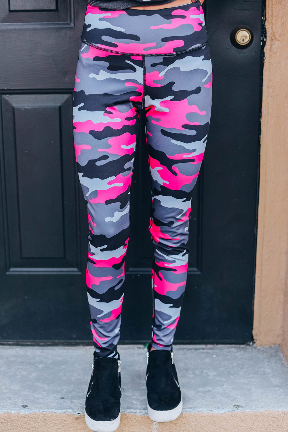 Pink Camo Leggings