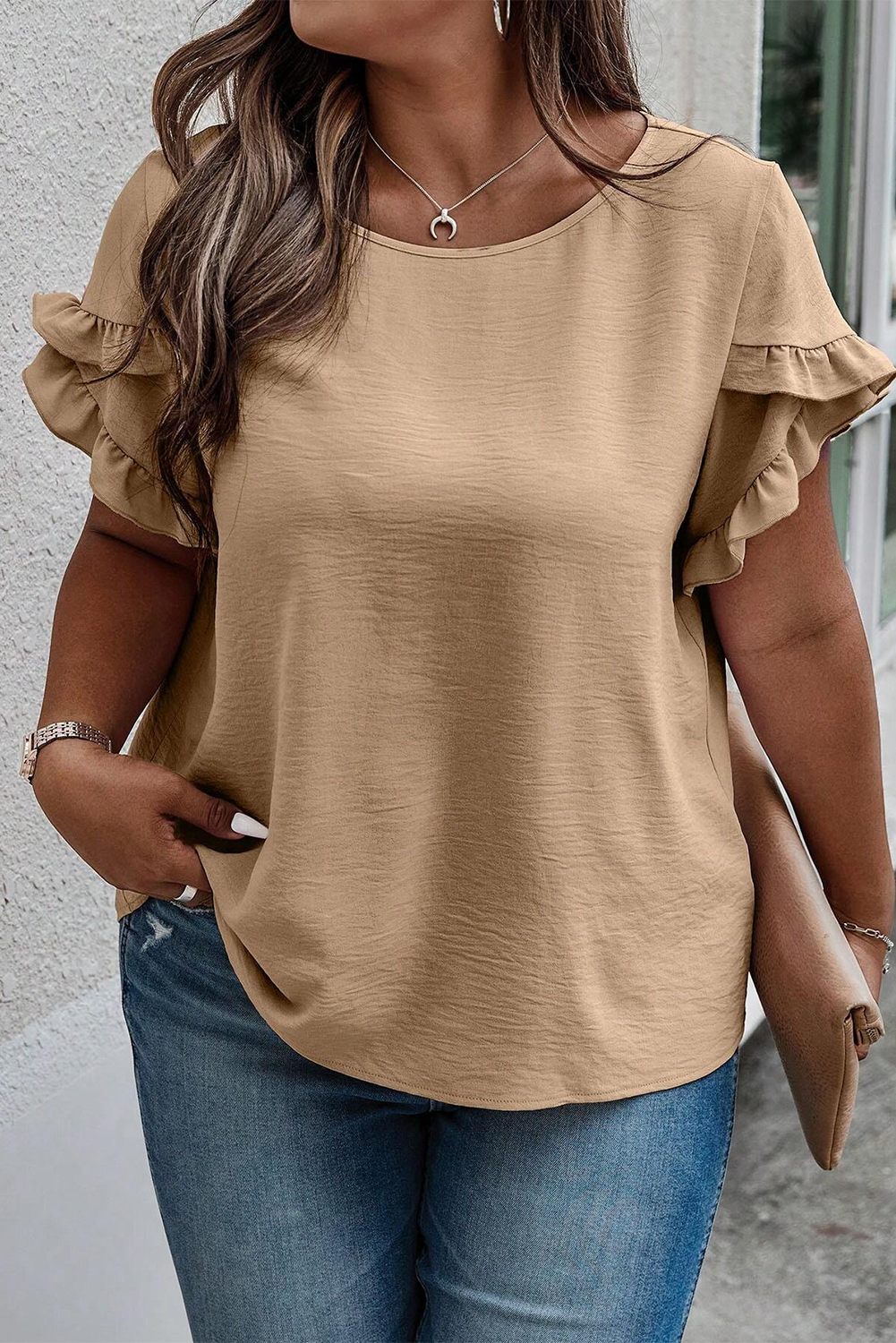 Ruffle Tee