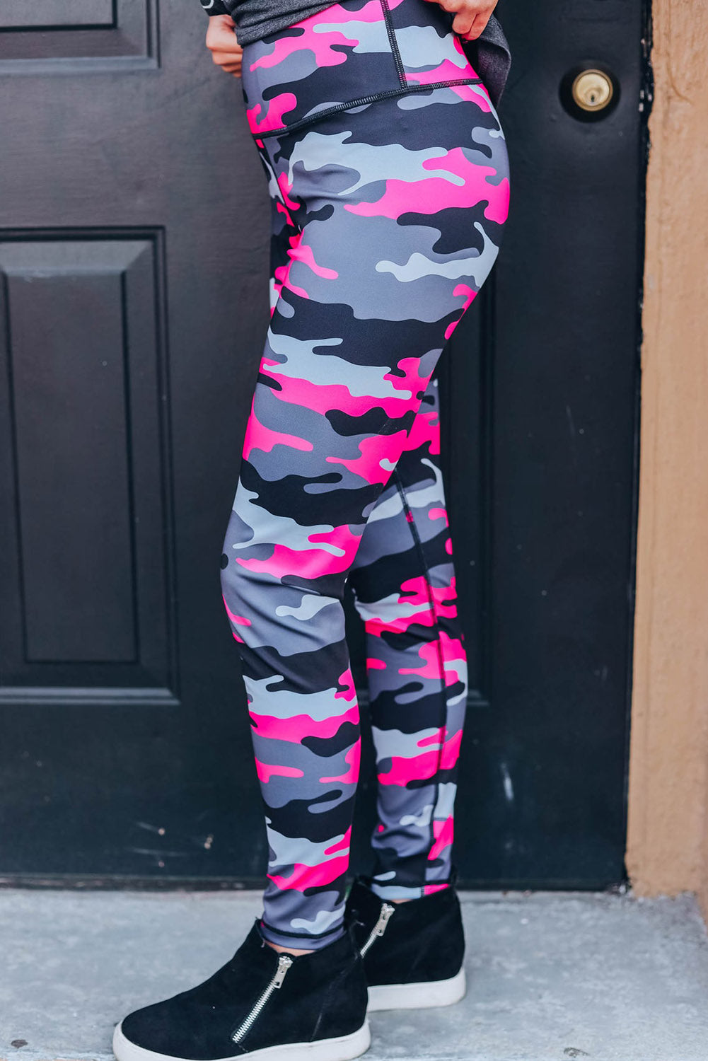 Pink Camo Leggings