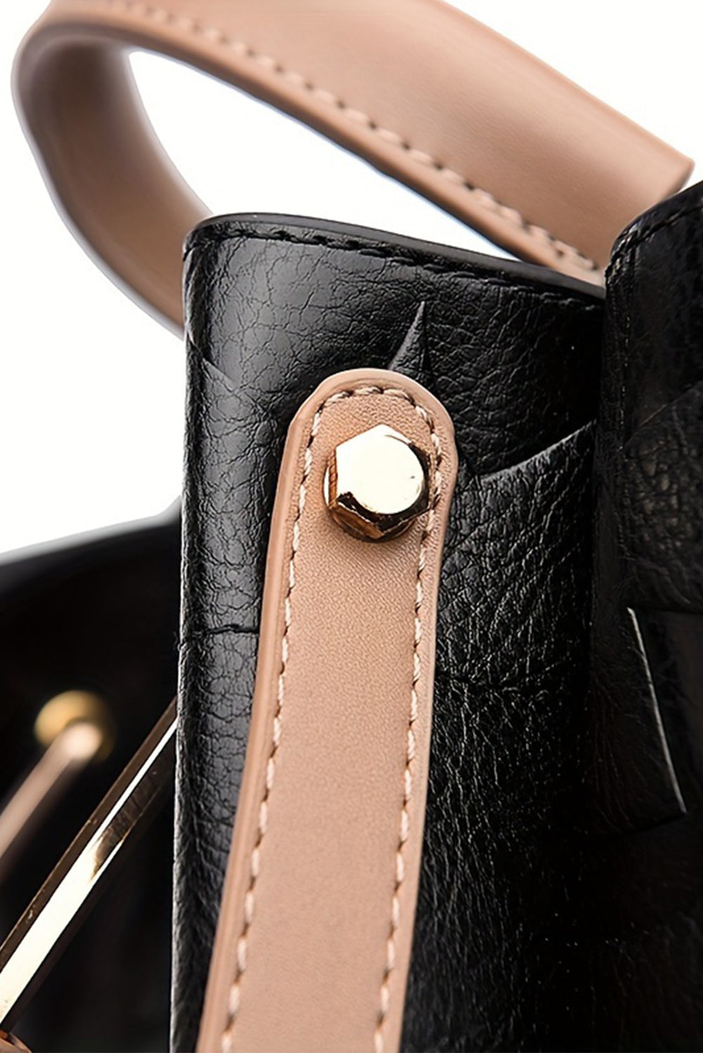 Embossed Shoulder Bag