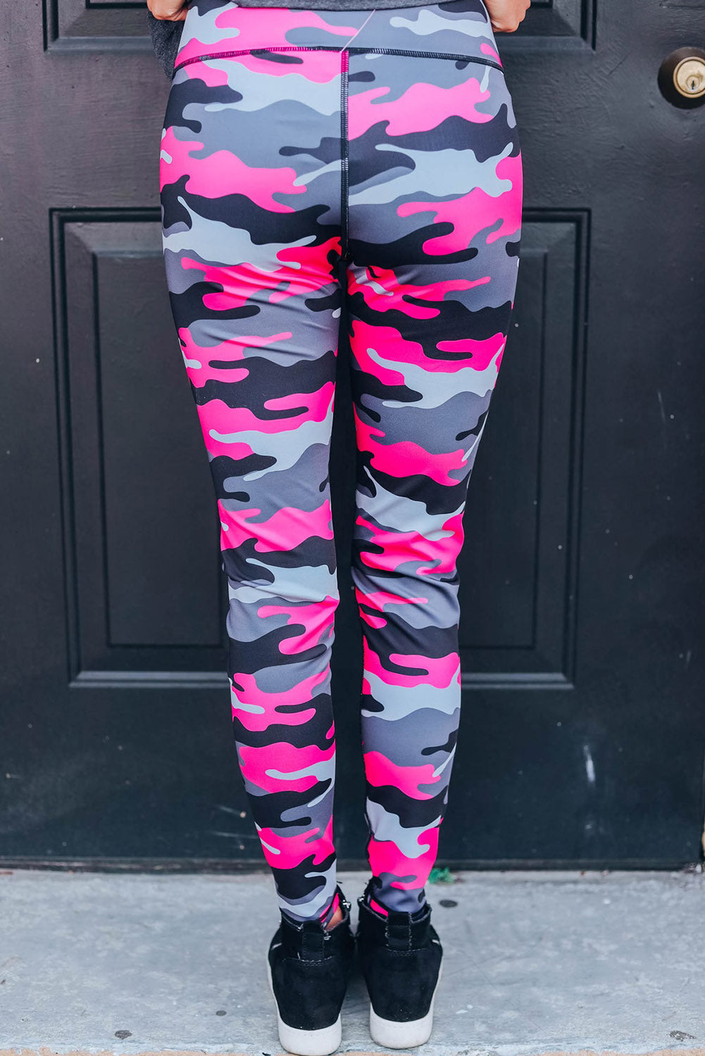 Pink Camo Leggings