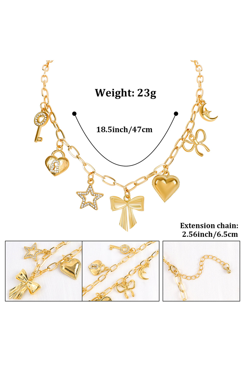 All The Charms Necklace