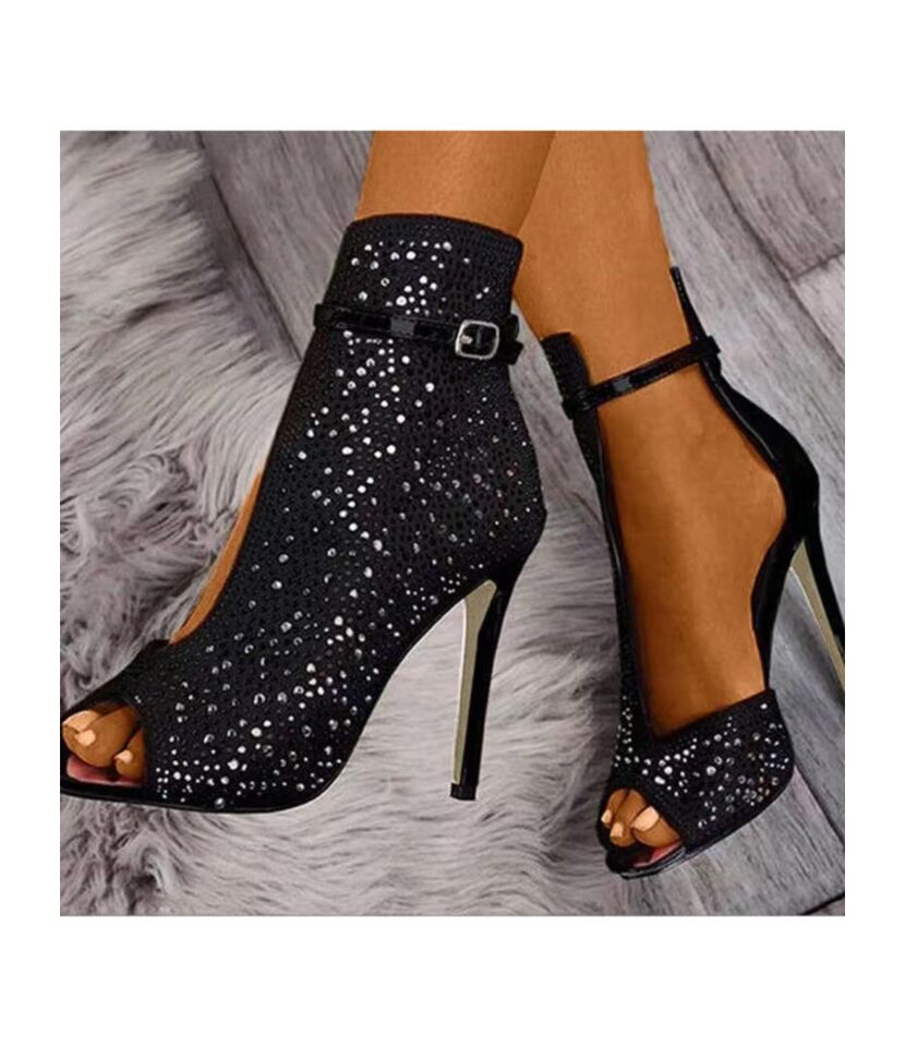 Rhinestone Heels