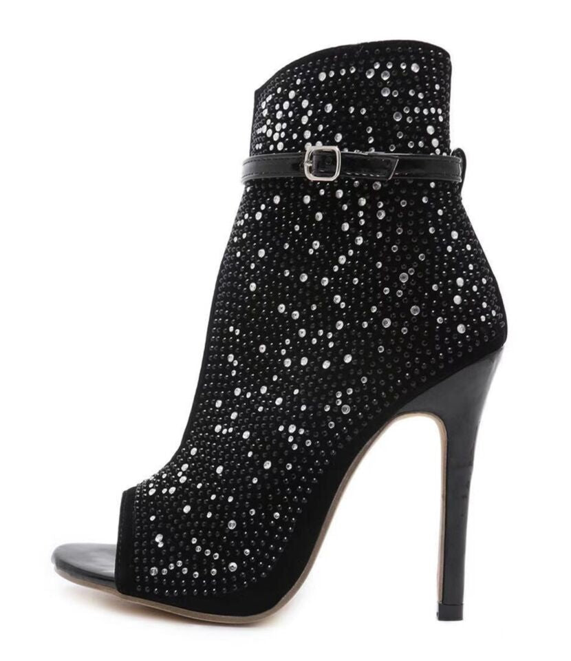 Rhinestone Heels