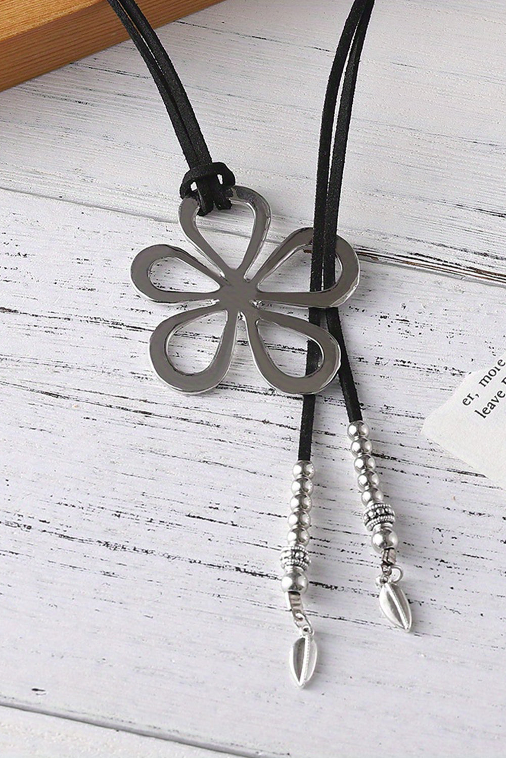 Floral Rope Necklace