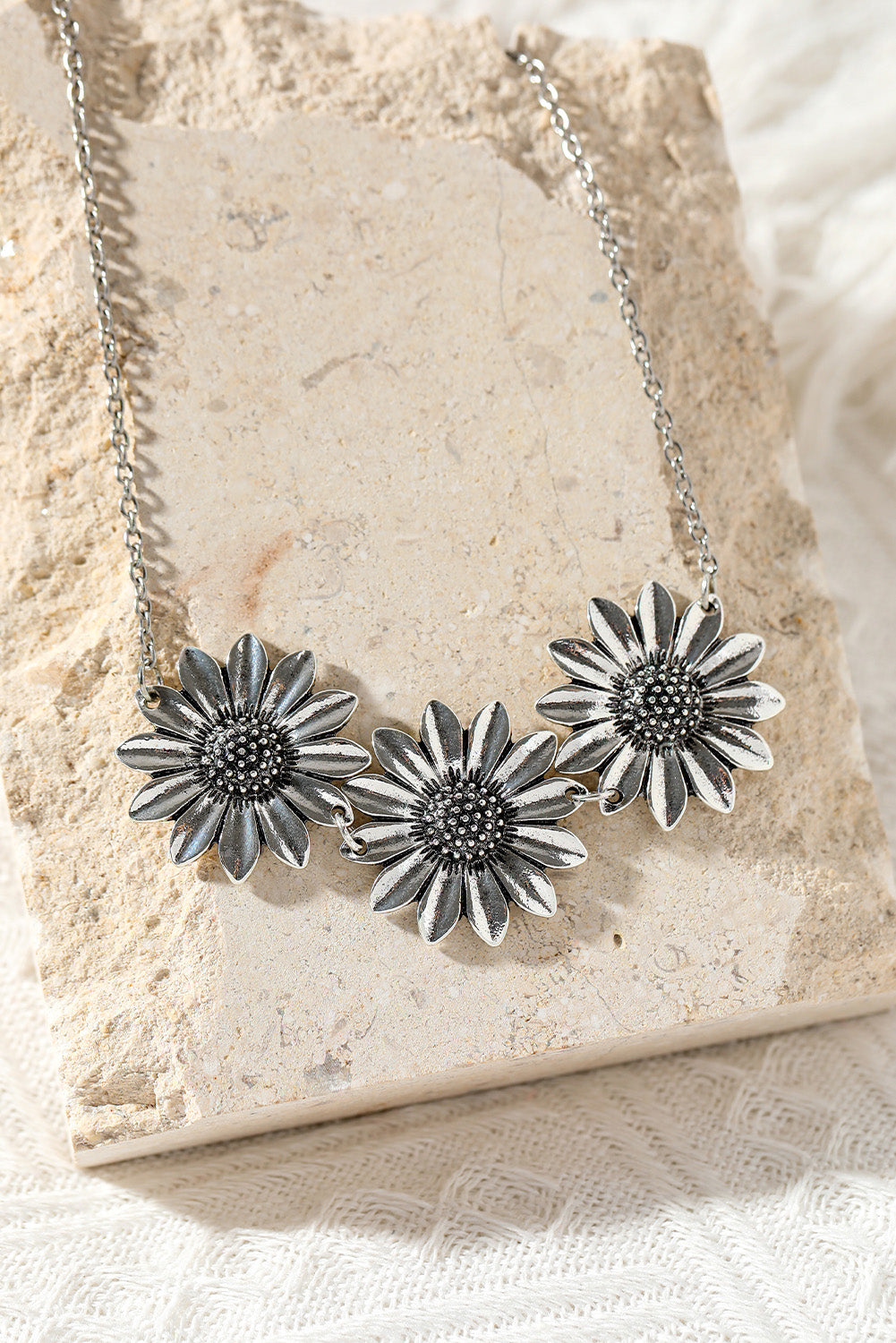 Silver Sunflowers