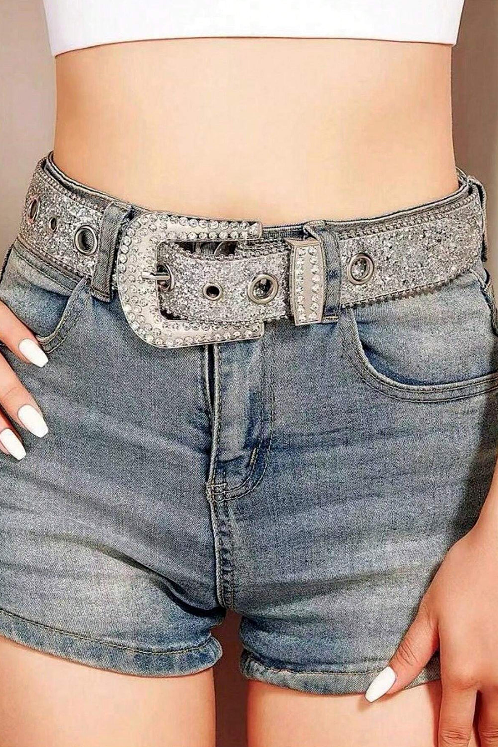 Rhinestone Belt