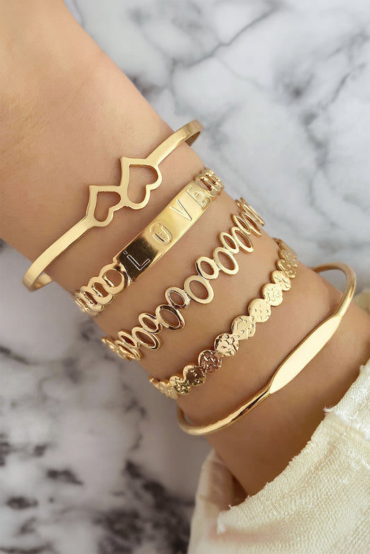 All About Love Bracelet Stack