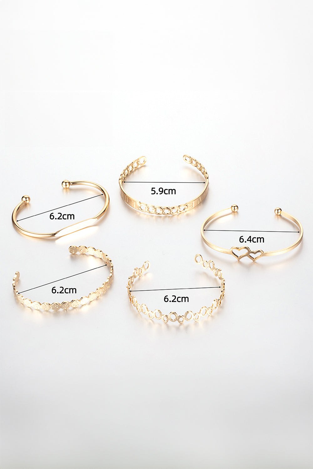 All About Love Bracelet Stack