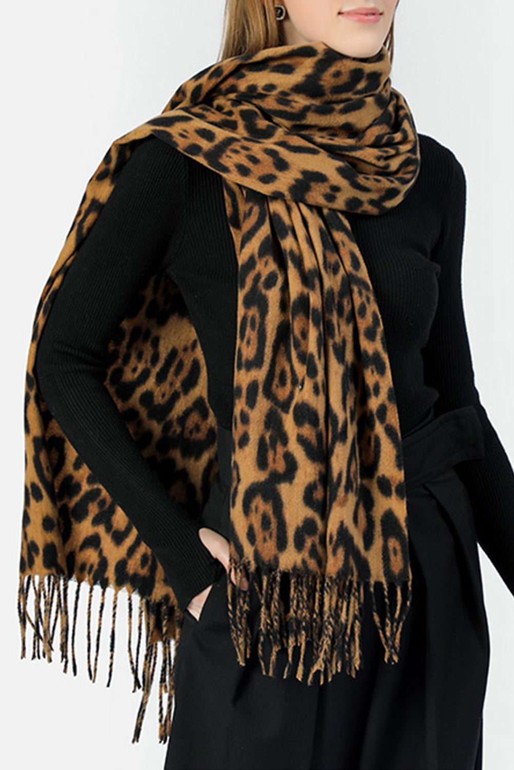 Leopard Scarf