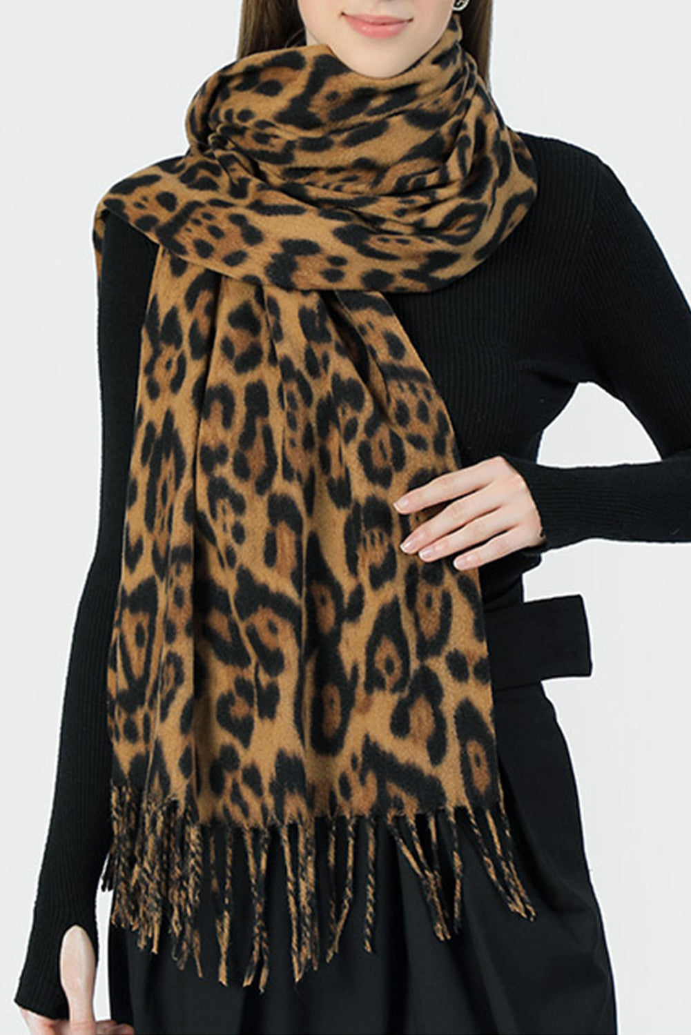 Leopard Scarf