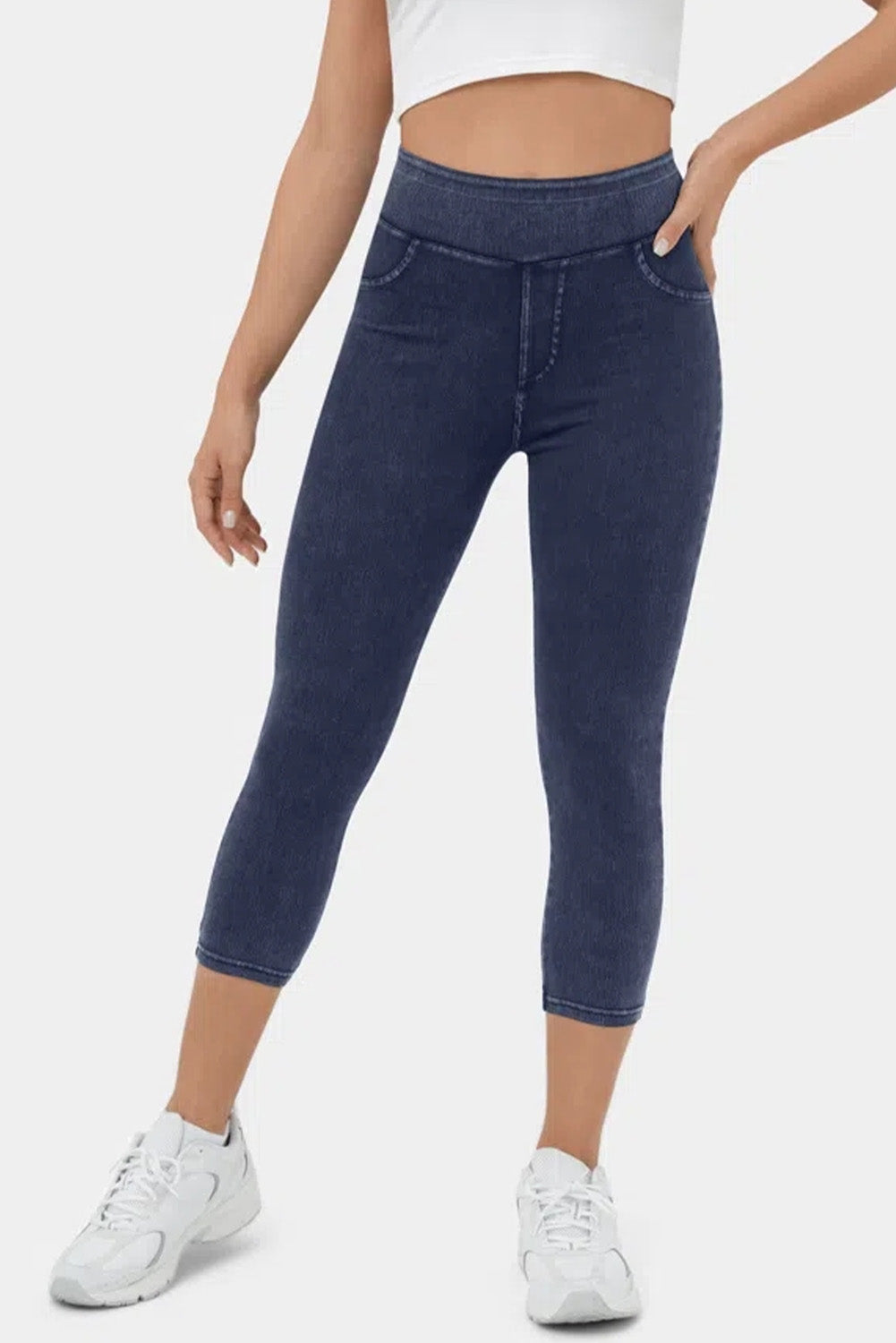 Denim Capri