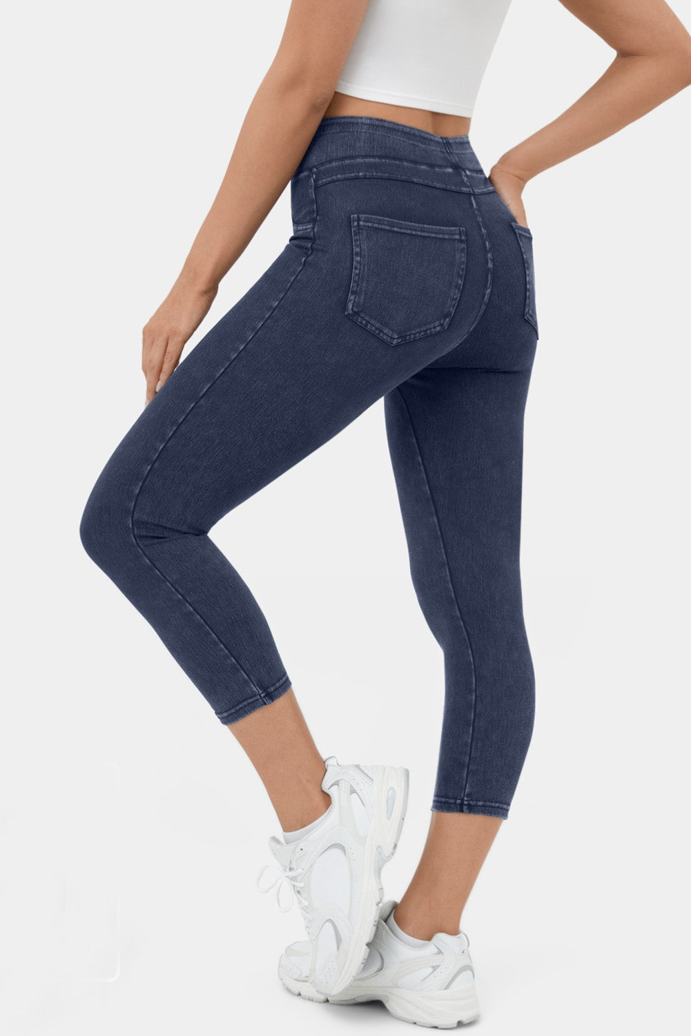 Denim Capri