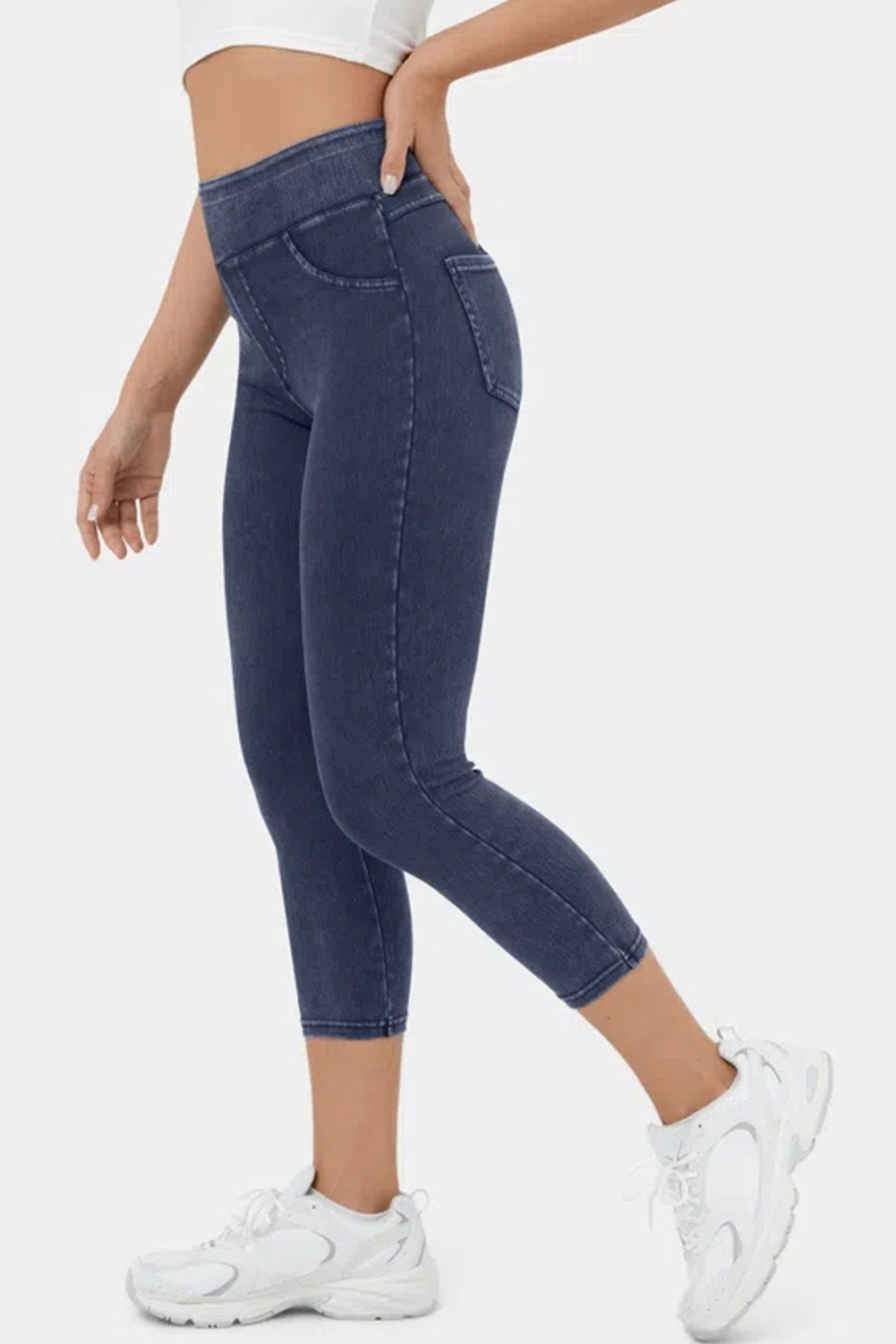 Denim Capri