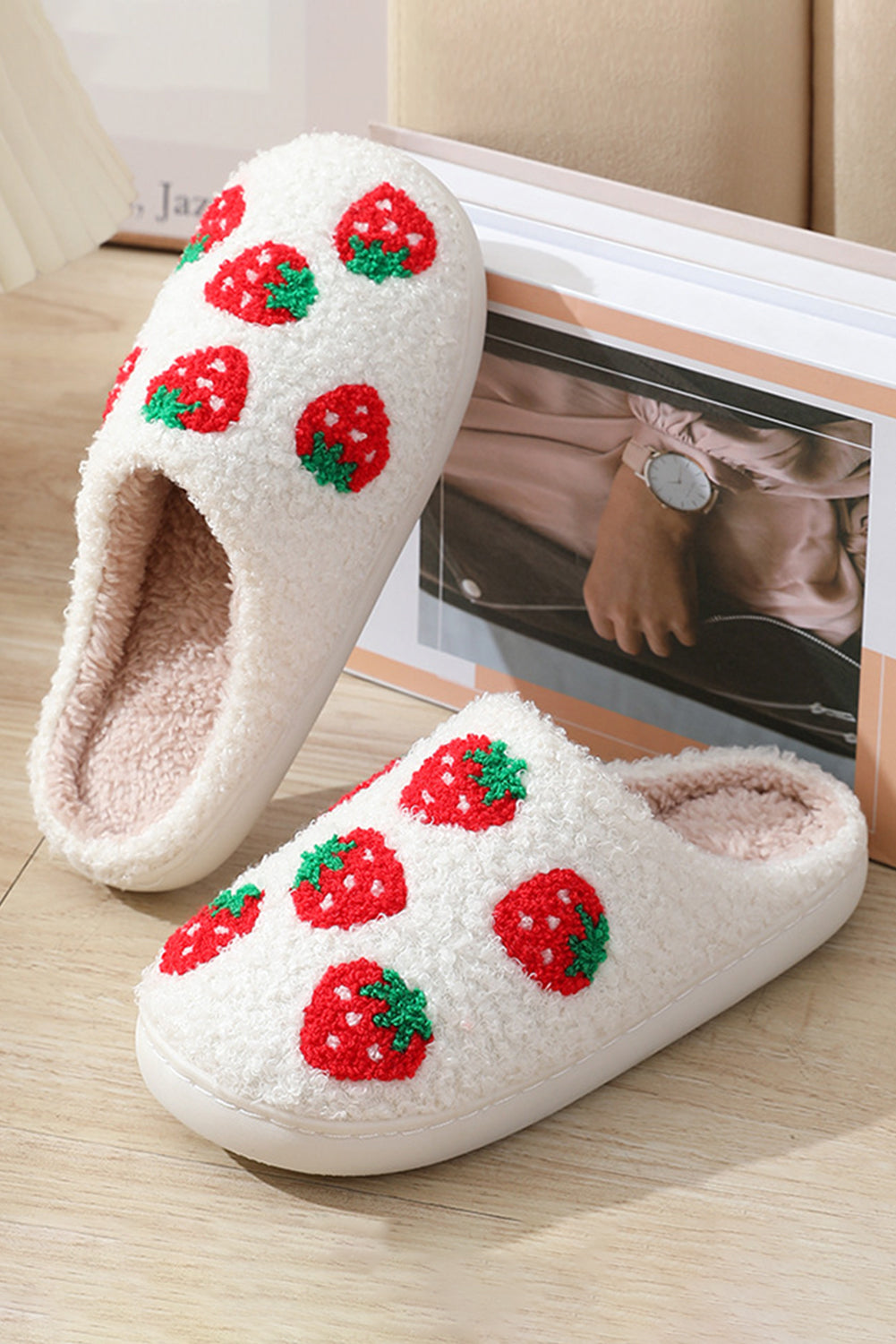Strawberry Slippers