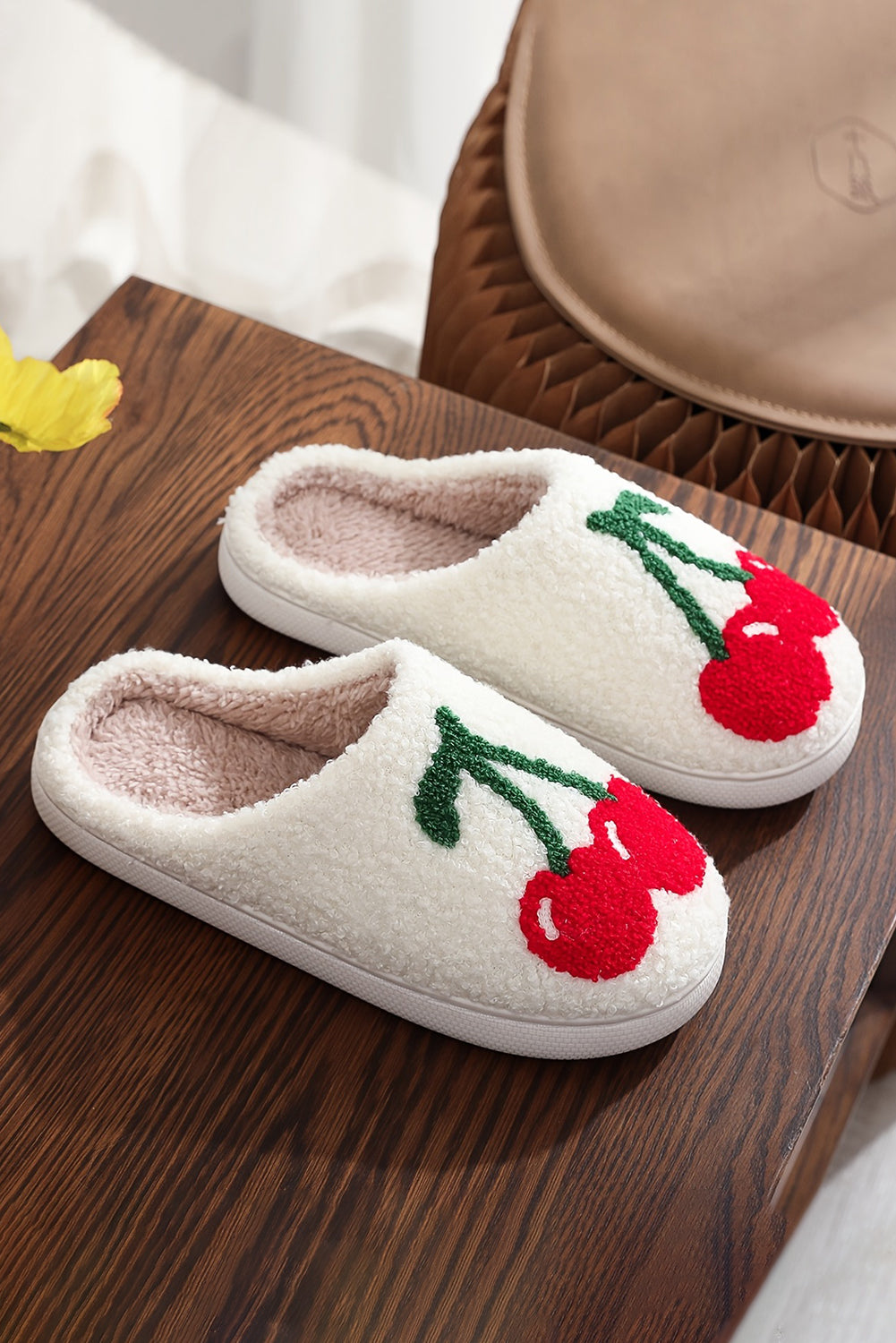 Cherry Slippers