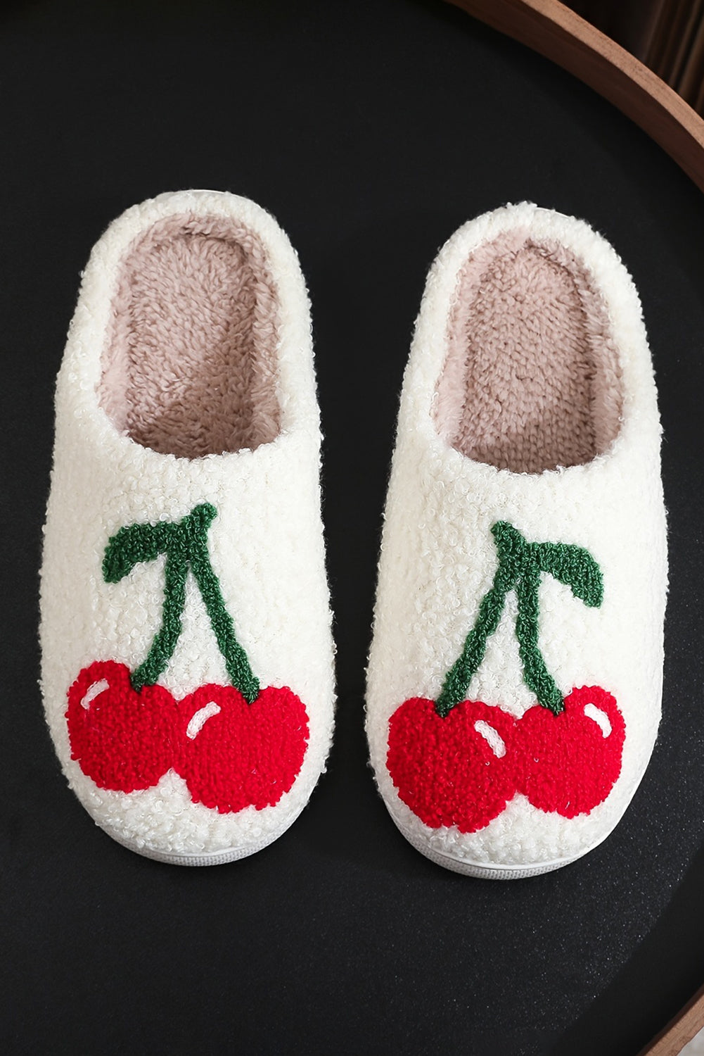Cherry Slippers