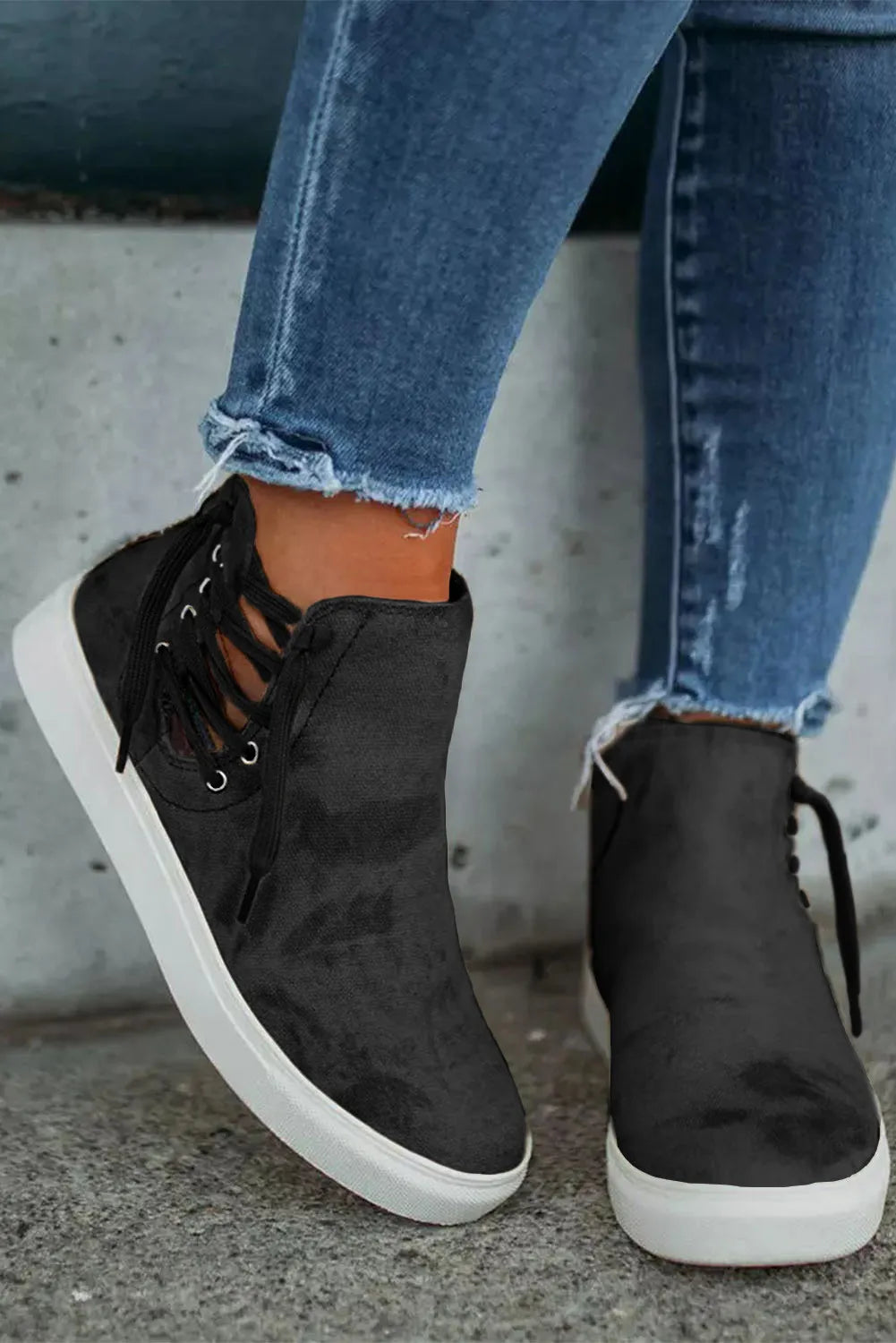 Laced High Tops