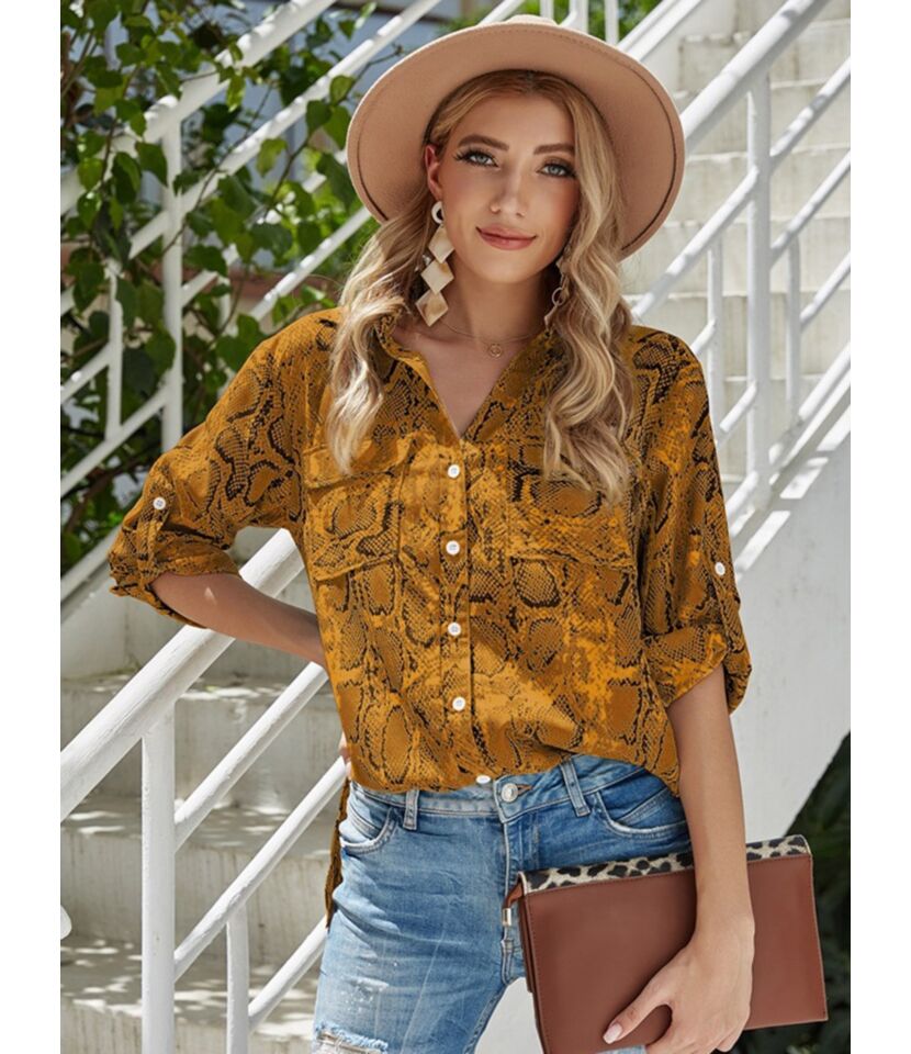 Snakeskin Blouses