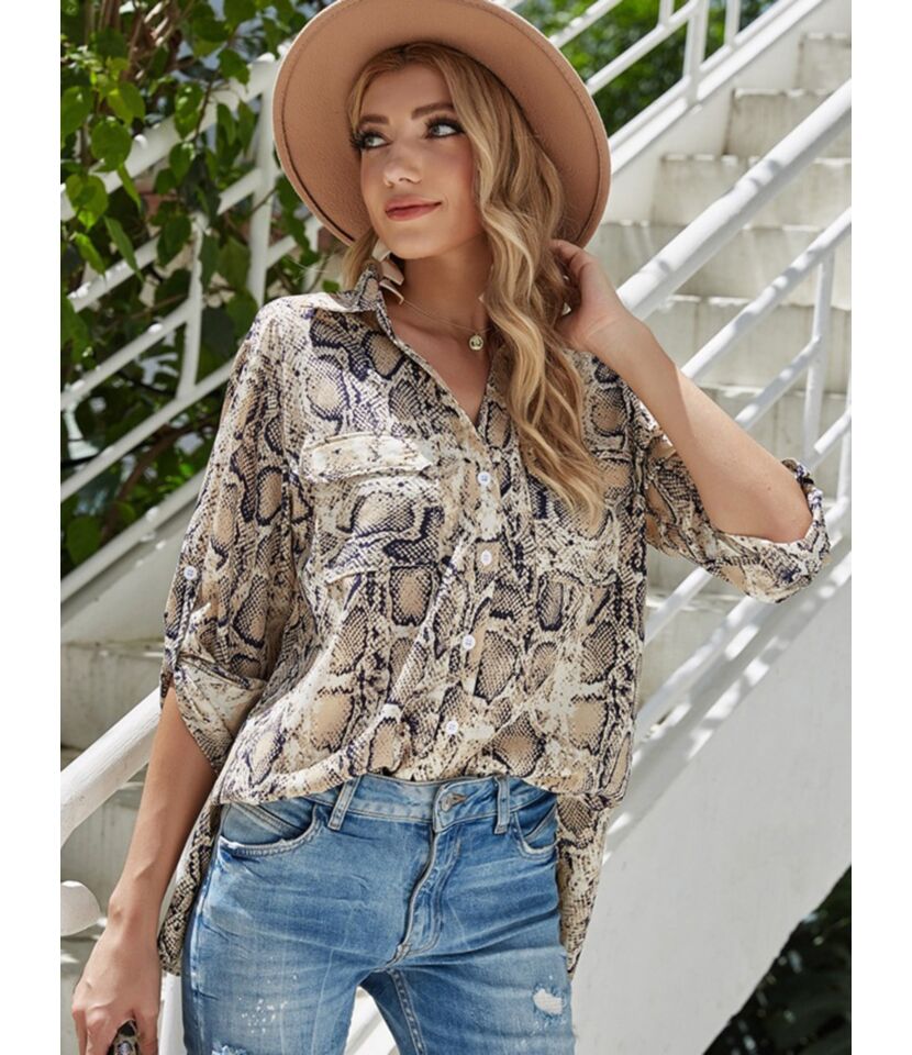 Snakeskin Blouses