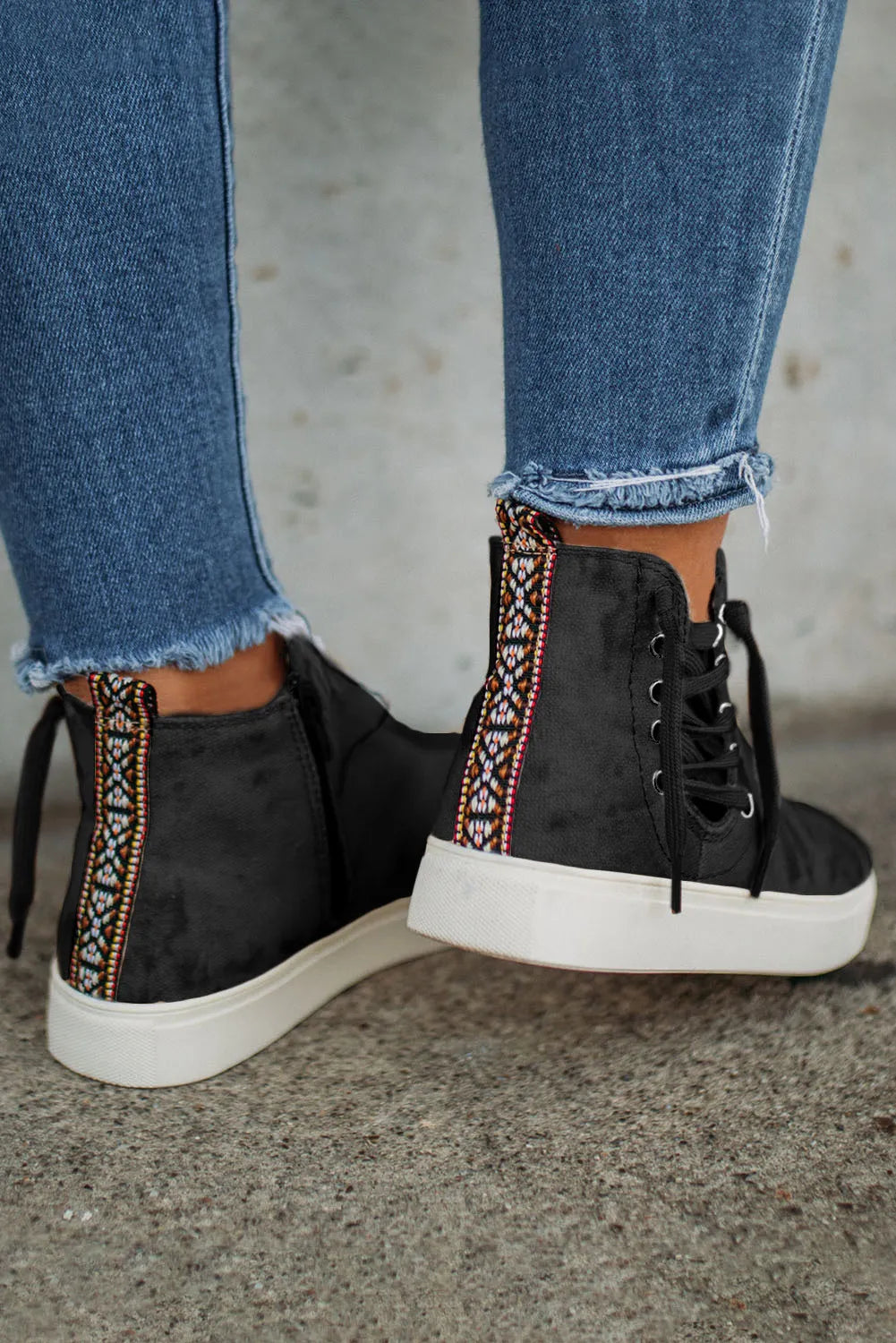 Laced High Tops