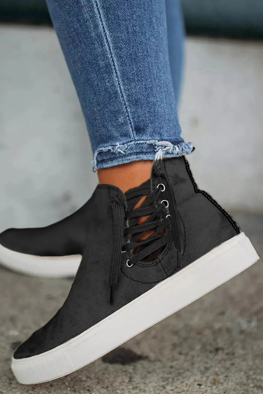 Laced High Tops