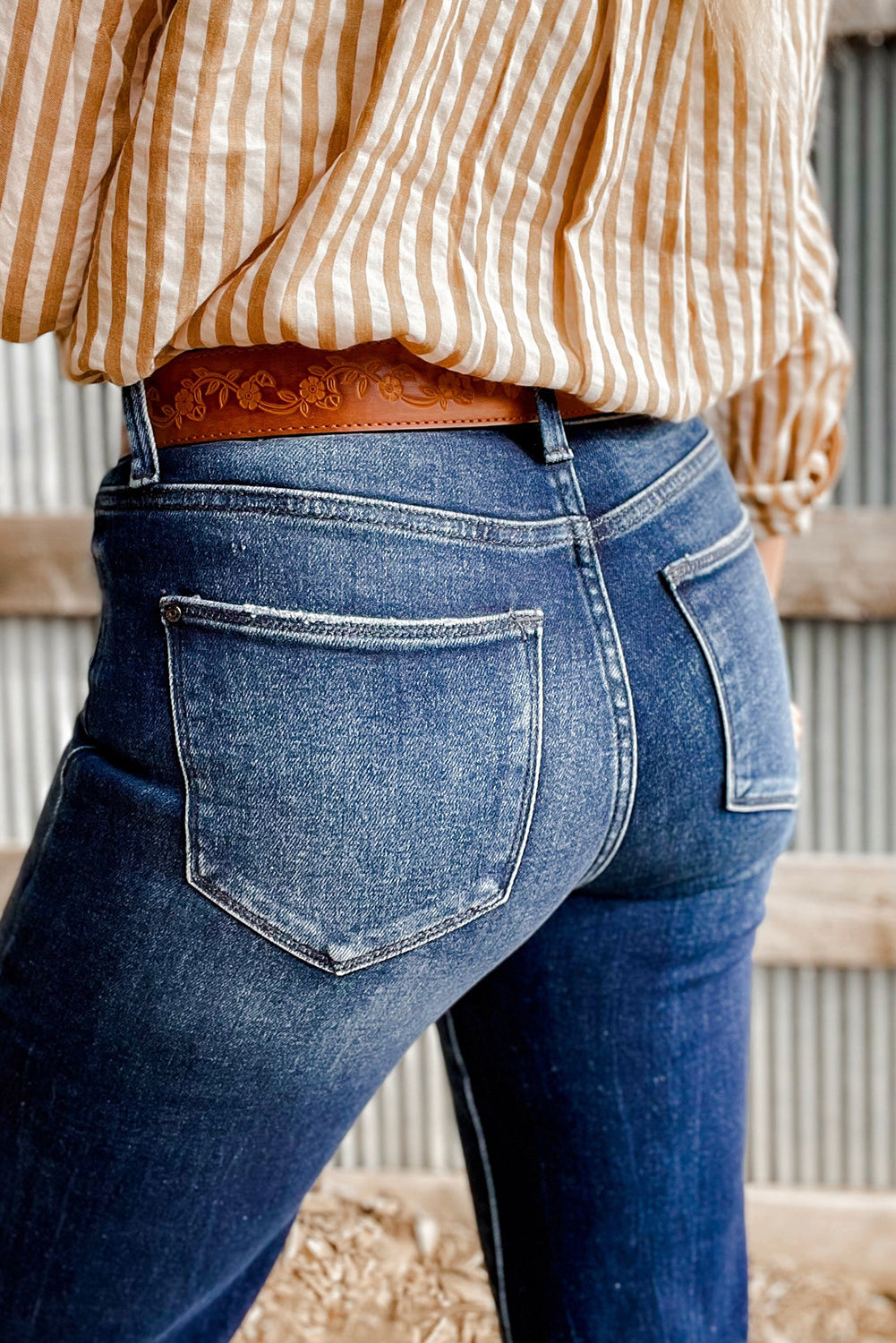 Raw Hem Jeans