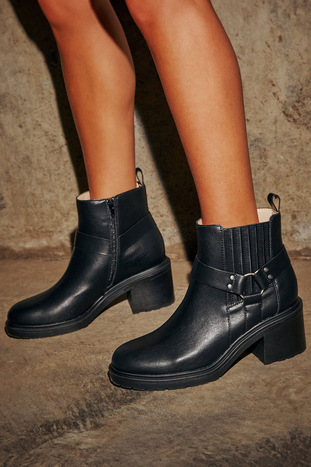 Chunky Heel Boots