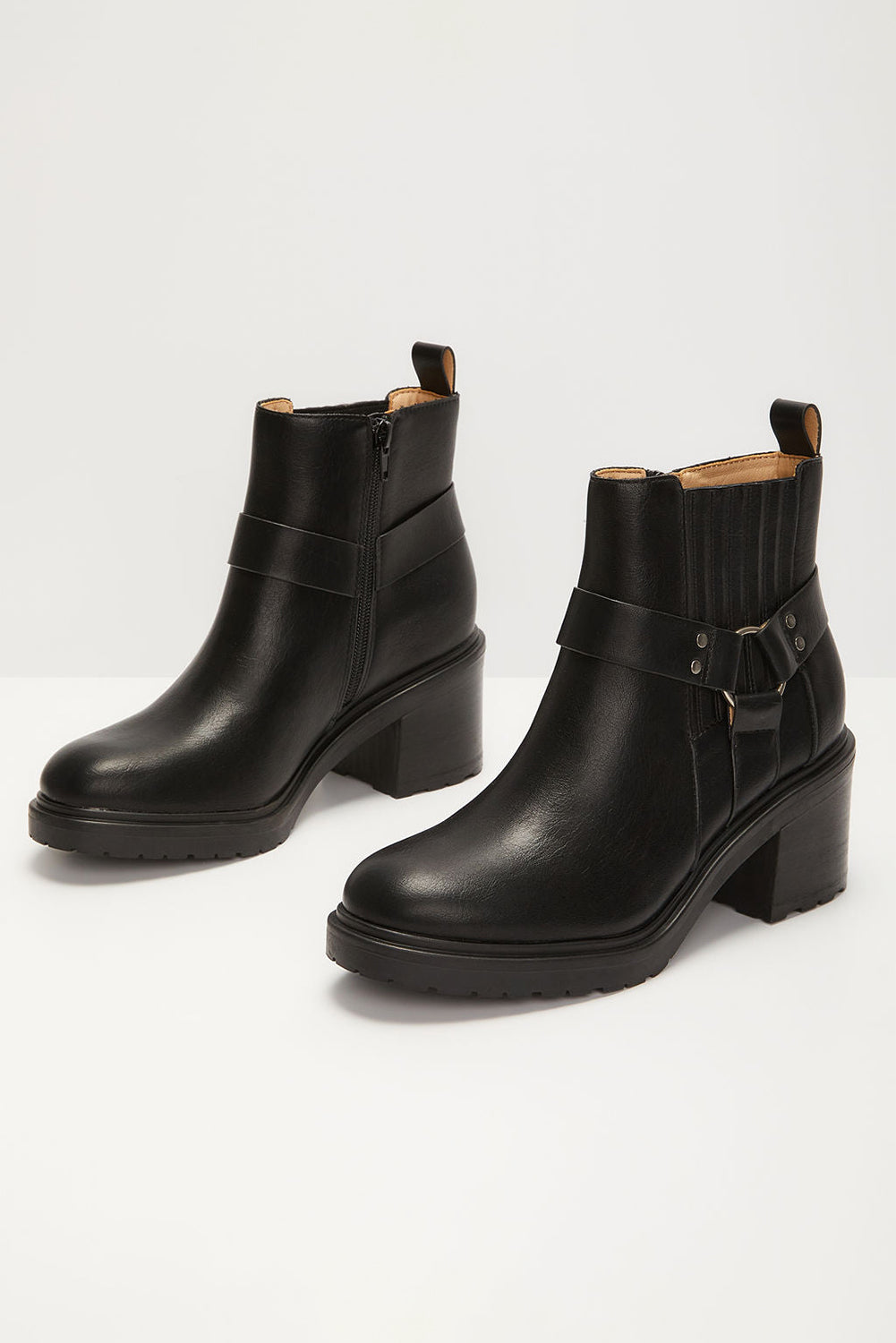 Chunky Heel Boots