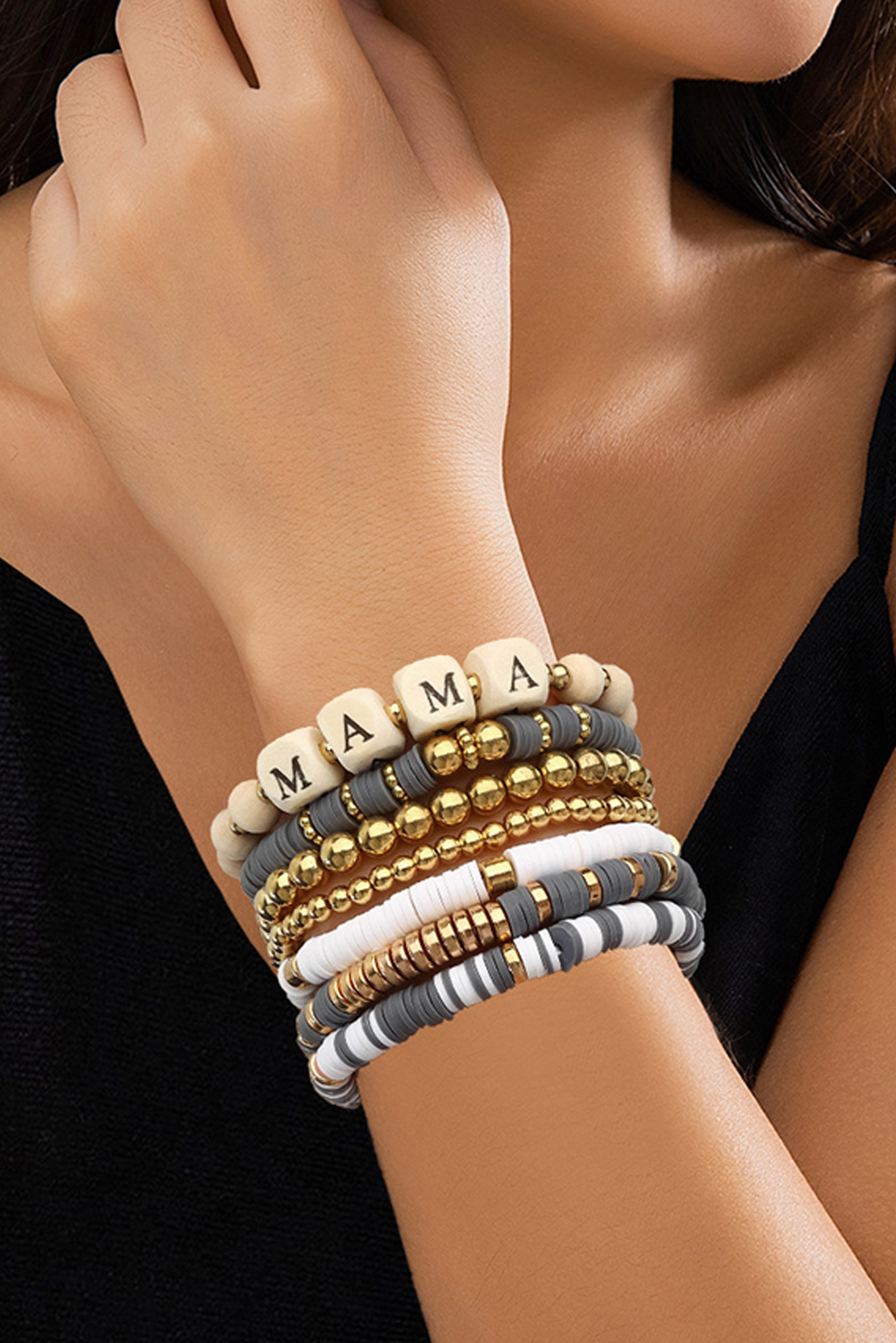 Mama Bracelet Stack