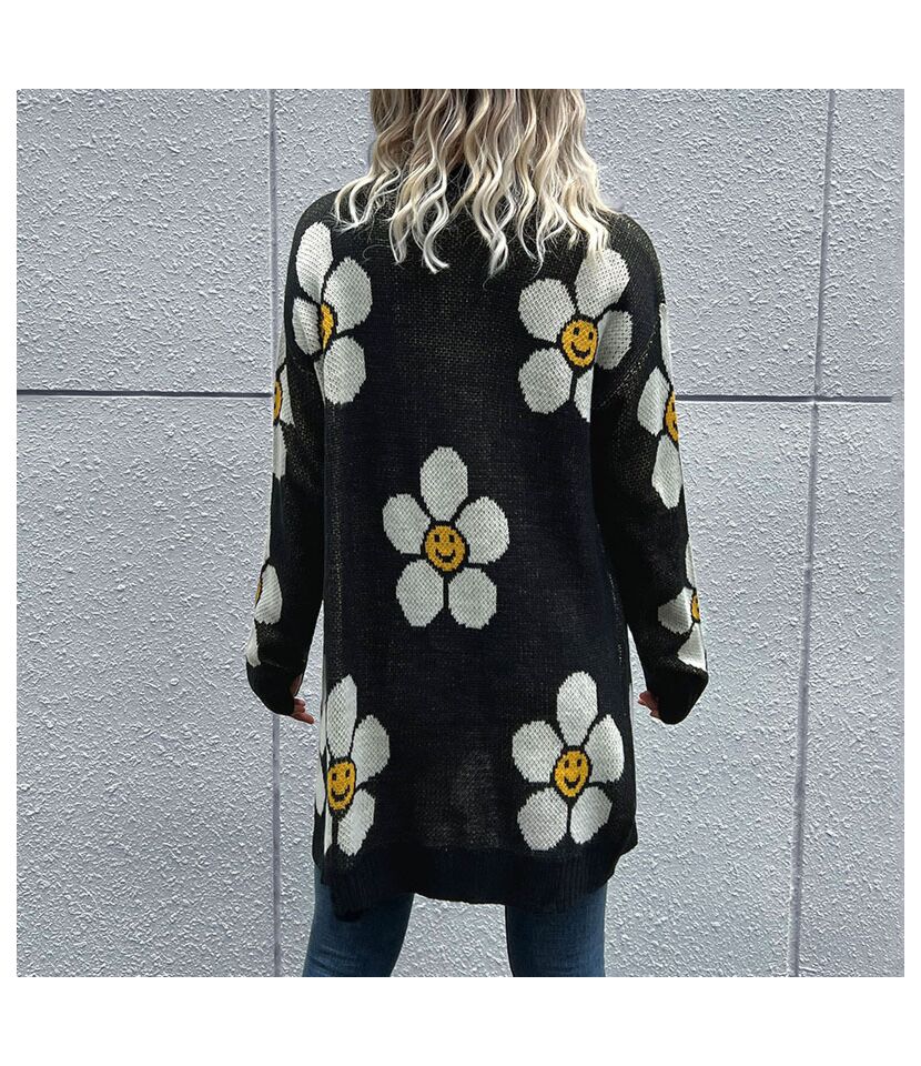 Happy Flowers Cardigan