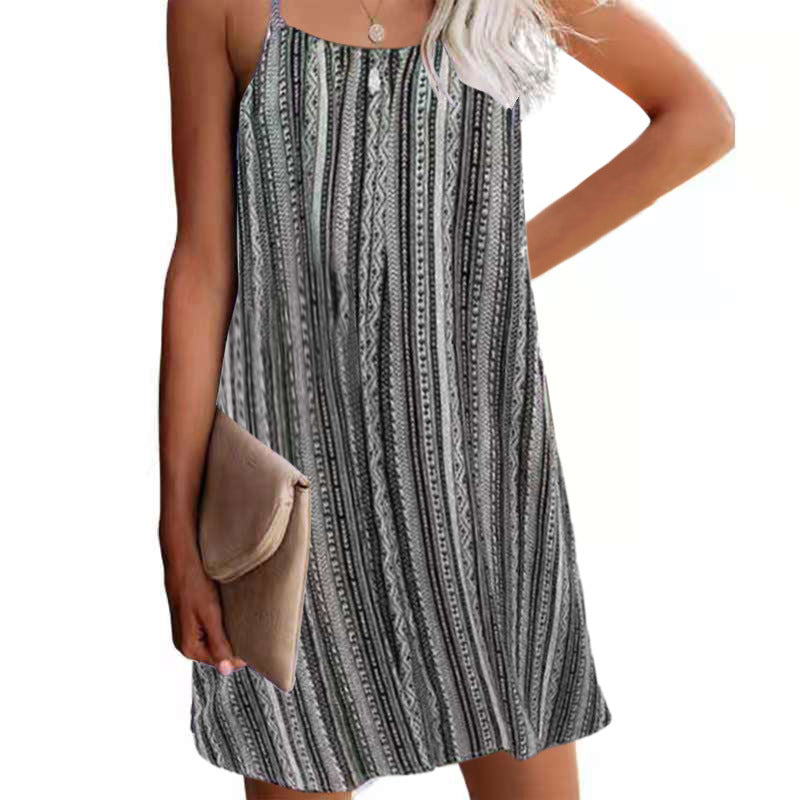Ethnic Print Sundresses