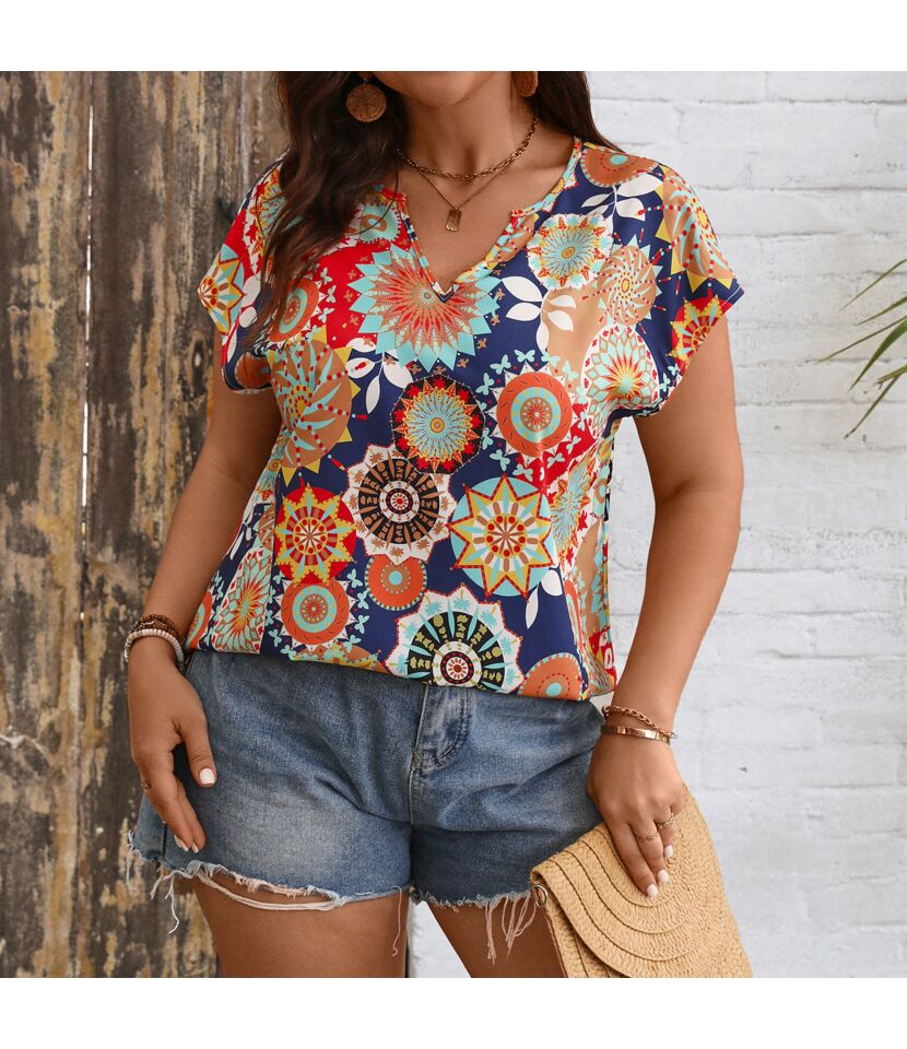 Loads Of Color Blouse