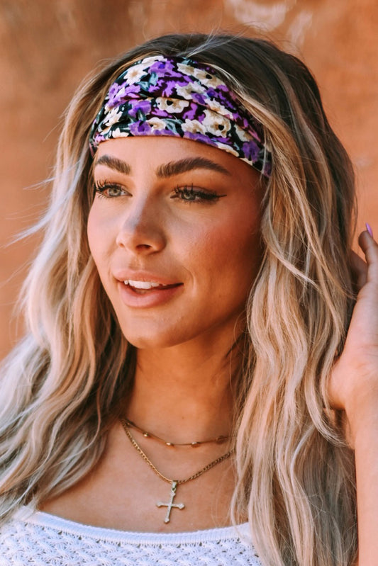 Purple Garden Headbands