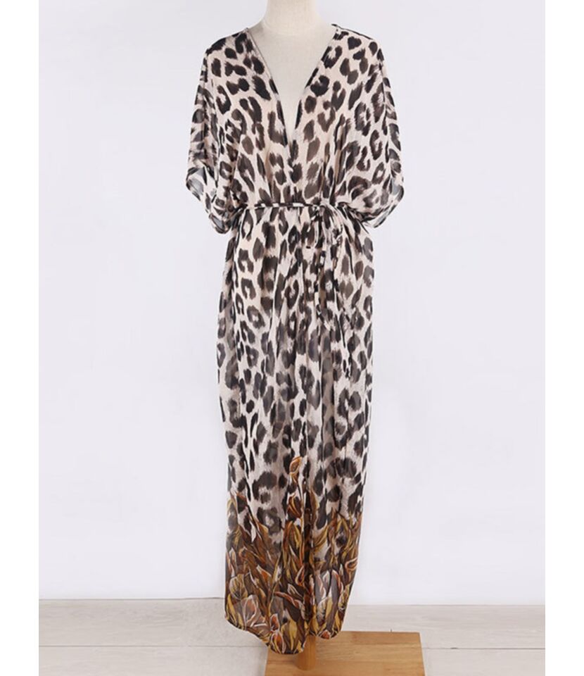 Leopard Kimono