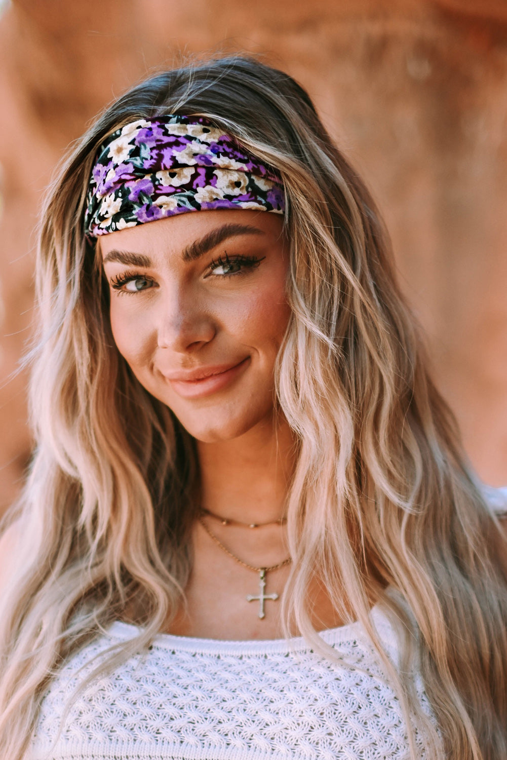 Purple Garden Headbands