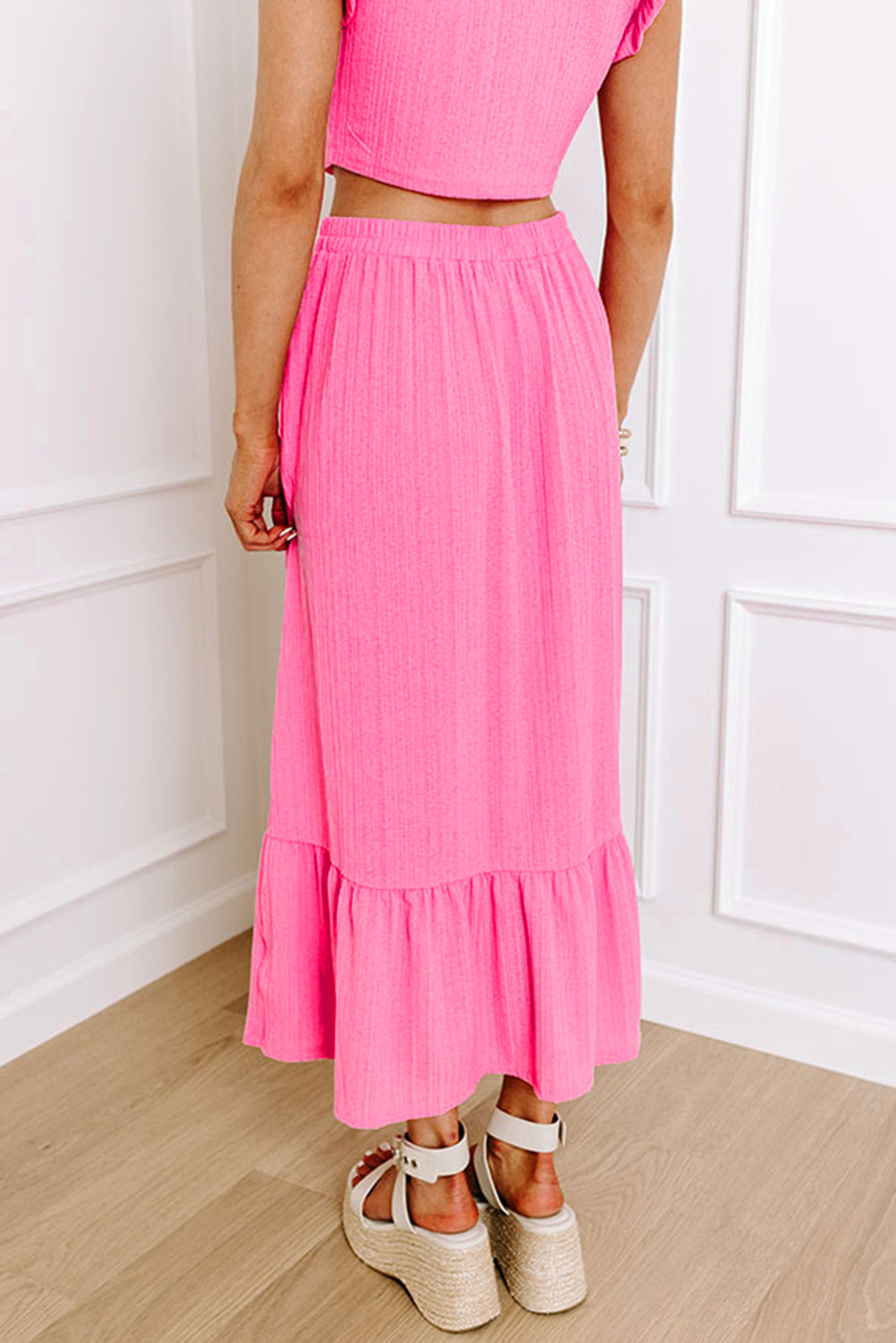 Bon Bon Crop and Skirt Set
