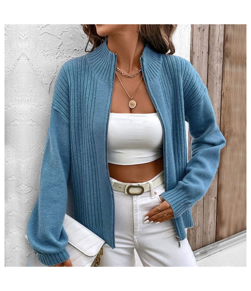 Zip Up Cardi