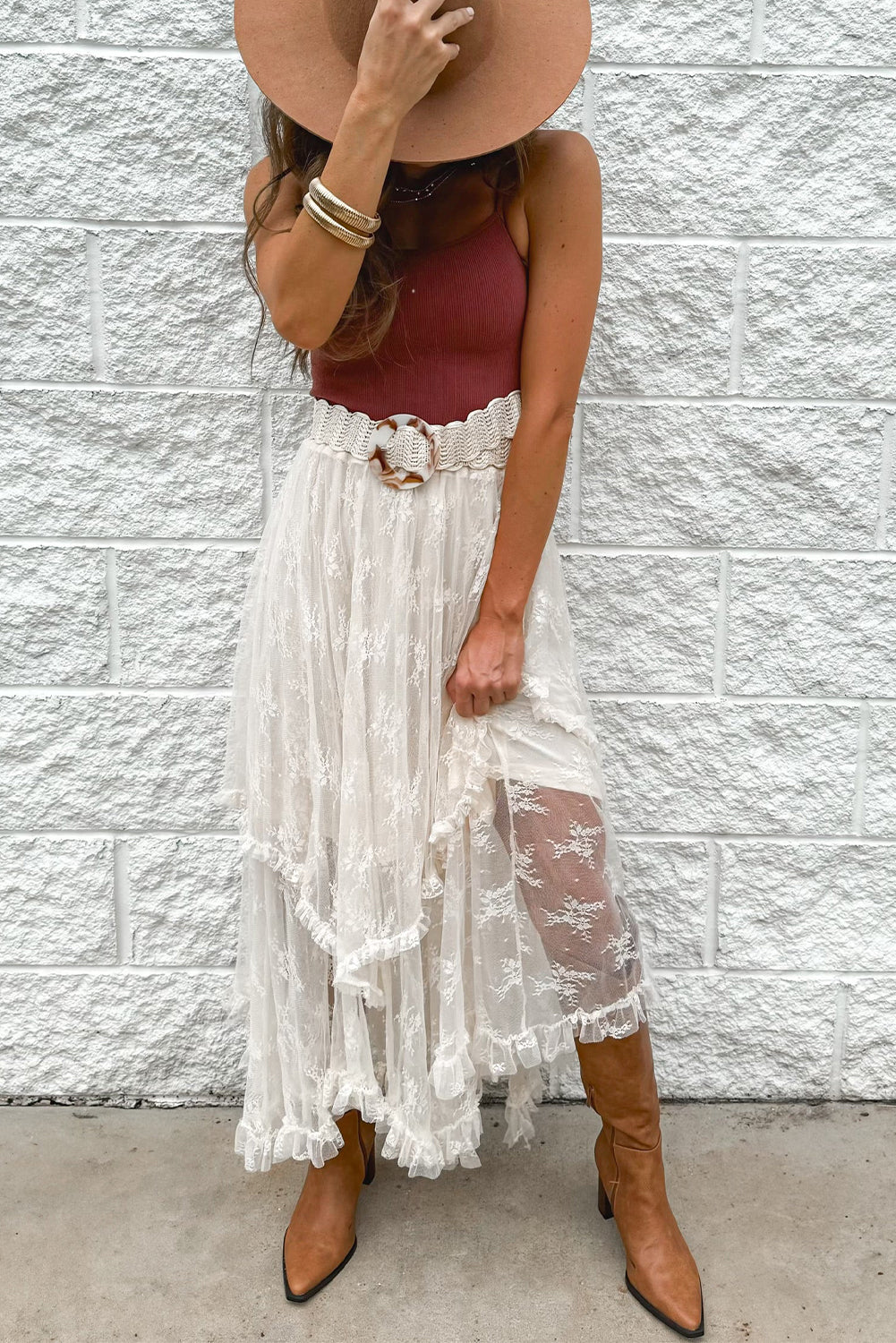 Antique Lace Skirt