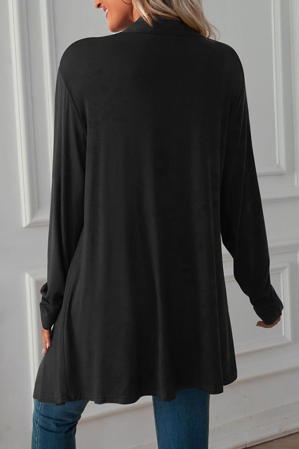 Black Soft Cardi