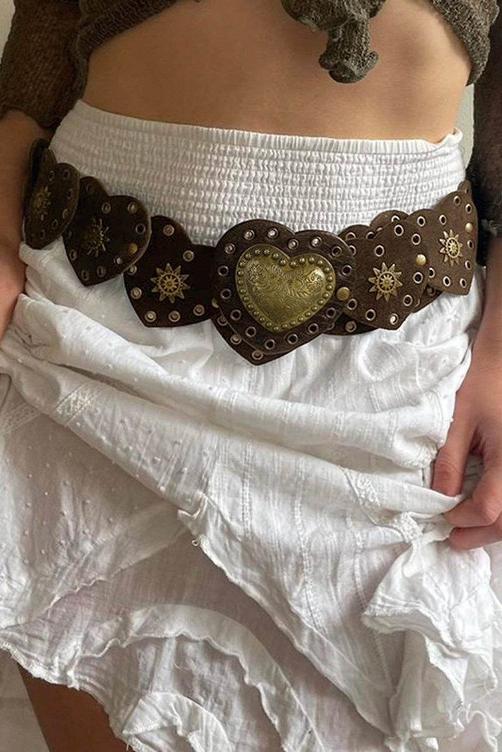 Bronze Heart Belt