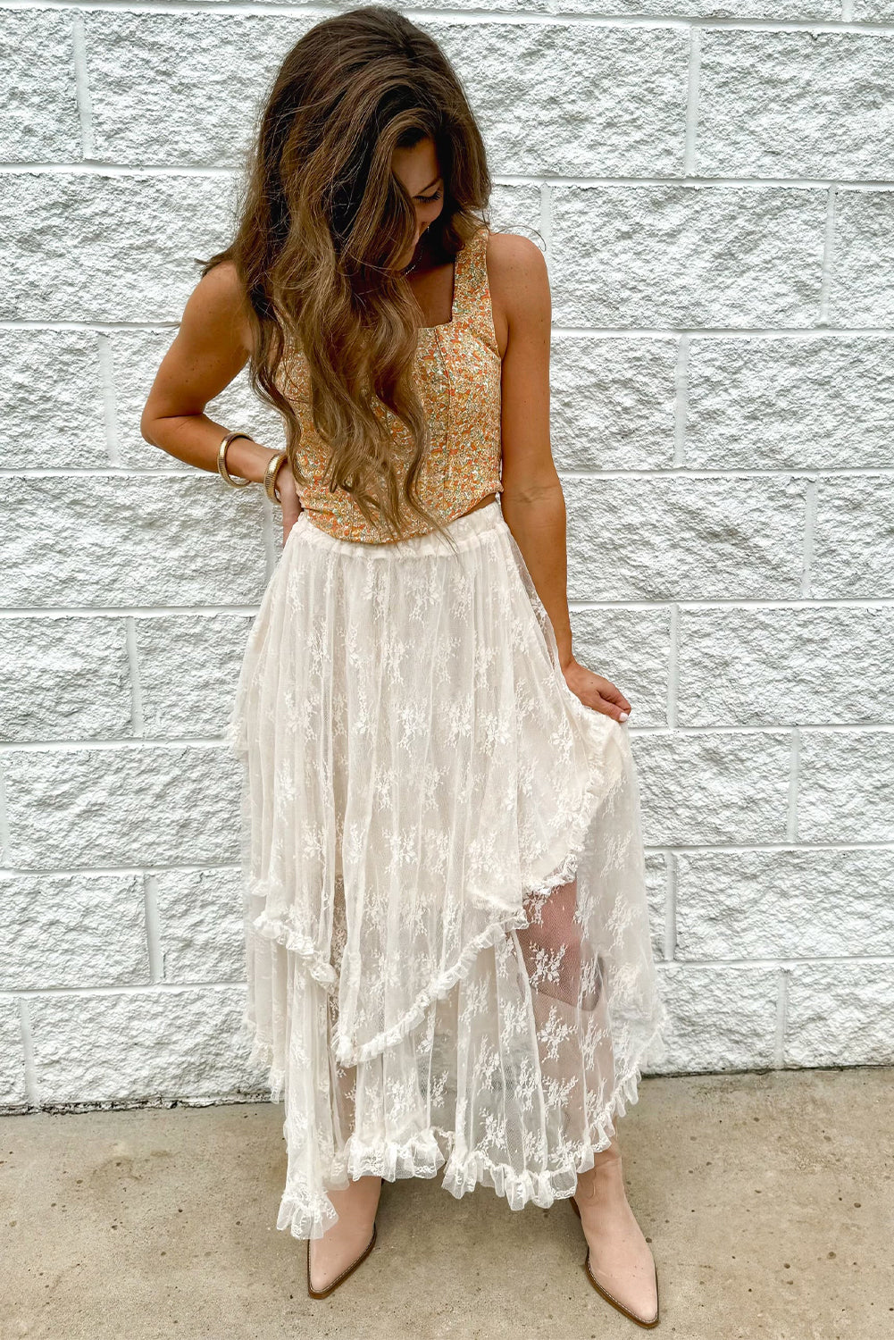 Antique Lace Skirt