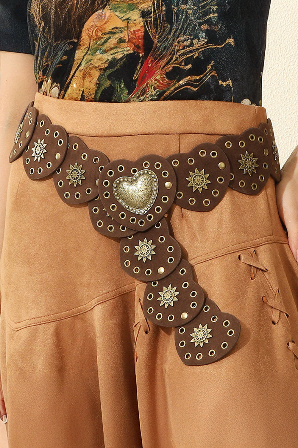 Bronze Heart Belt