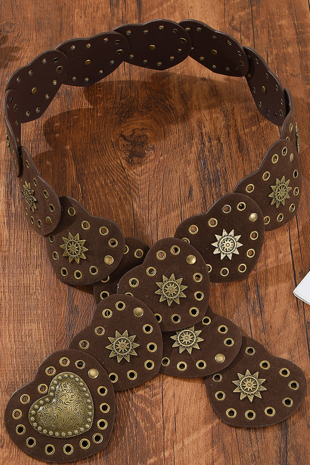 Bronze Heart Belt